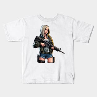 Tactical Girls' Frontline Kids T-Shirt